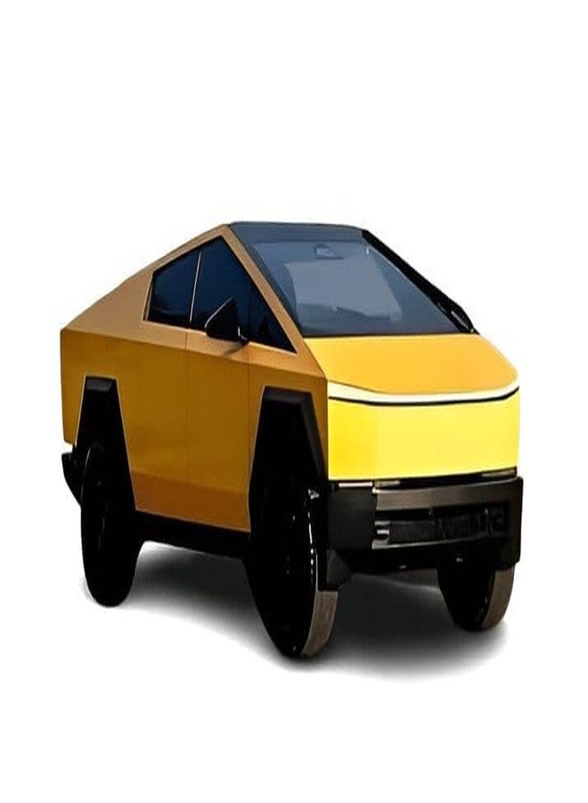 سيارة كولين أراي تسلا سايبر تراك، نموذج حصري من سبيكة معدنية، تعمل بنظام السحب للخلف، سيارة لعبة معدنية مصبوبة بأبواب قابلة للفتح، أفضل هدية للأطفال. الألوان حسب المتوفر. - Image 1